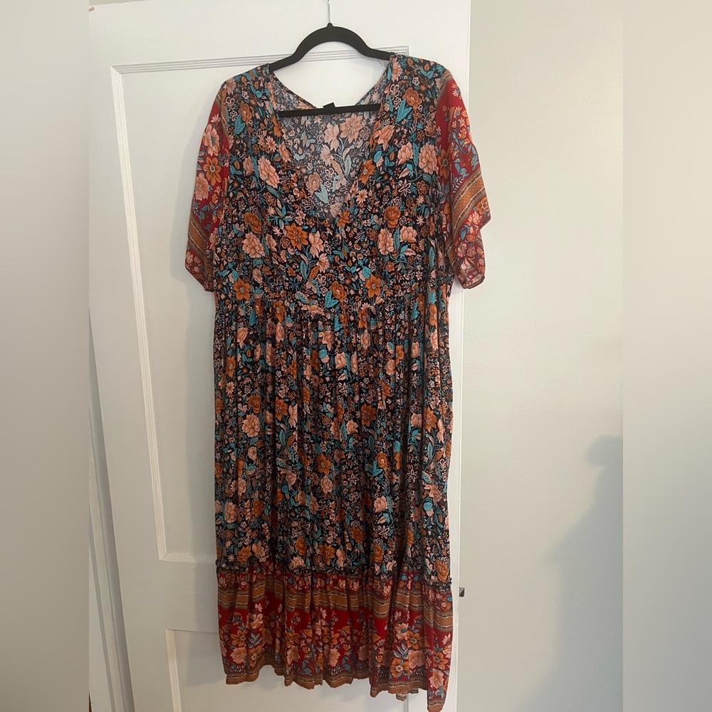 Floral Multicolor Dress - Picture 2 of 4